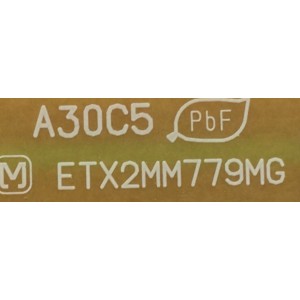 TARJETA (P) FUENTE DE PODER  PARA TV PANASONIC / NUMERO DE PARTE ETX2MM779MG / NPX779MG-1A / 779MG M2 / PANEL MC216F30F12 / MODELO TH-85PF12U